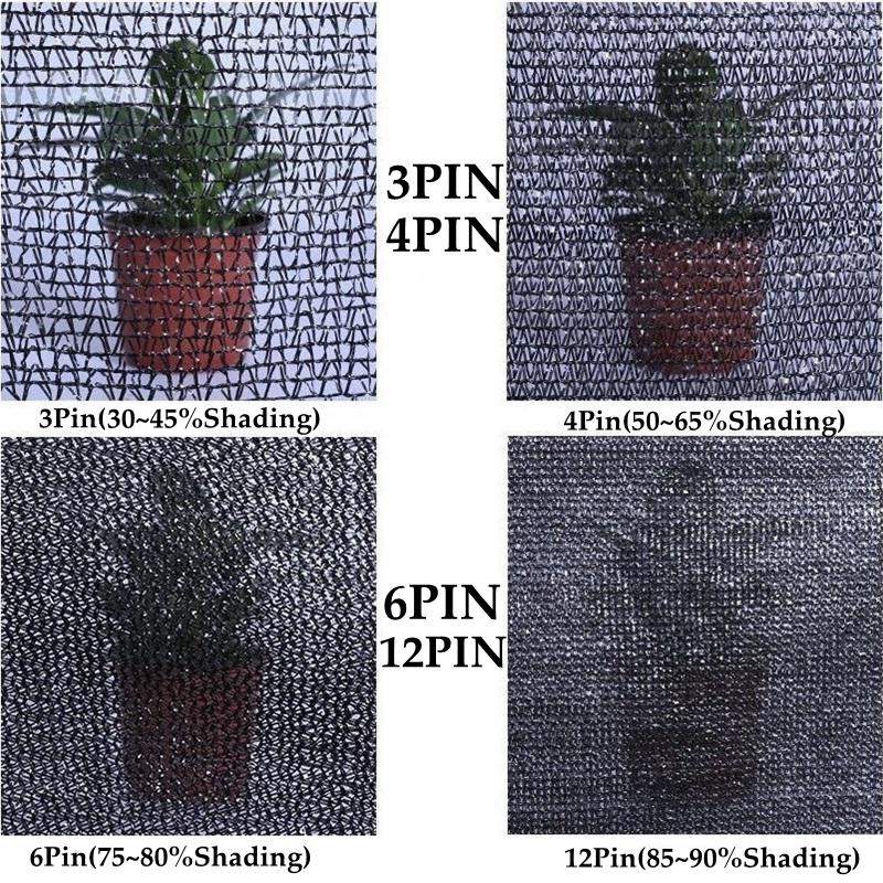 35 ~ 80% 차광 자외선 방지 블랙 HDPE 차양  - Agriculture Farming Net 리뷰 및 가격