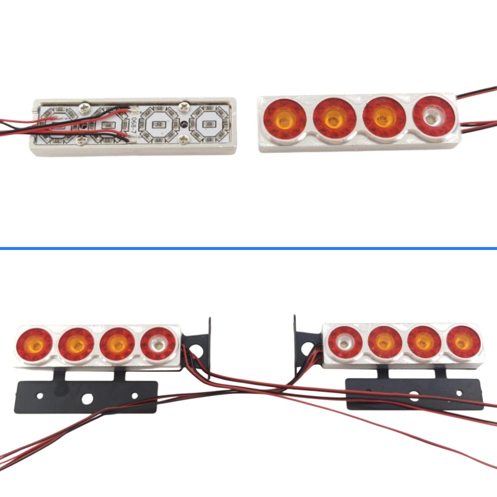 RC 장난감 트럭 엔젤 아이 테일 라이트 LED 테일라 - Tractor Implement 리뷰 및 가격