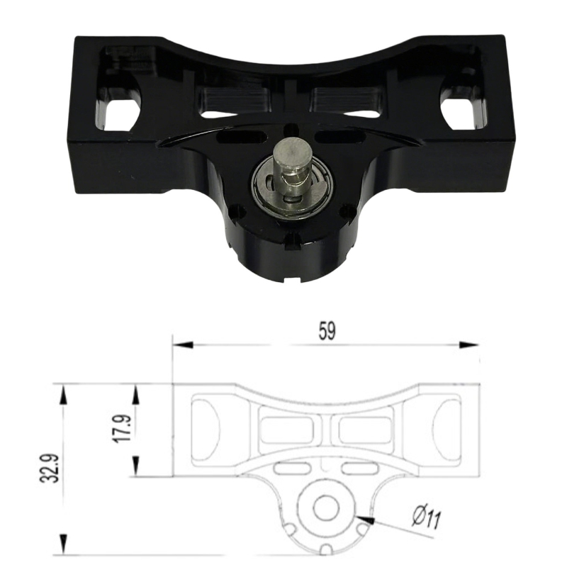 RC카 트럭 금속 크로스 멤버 59mm 드라이브 트랜스 - Tractor Implement 리뷰 및 가격