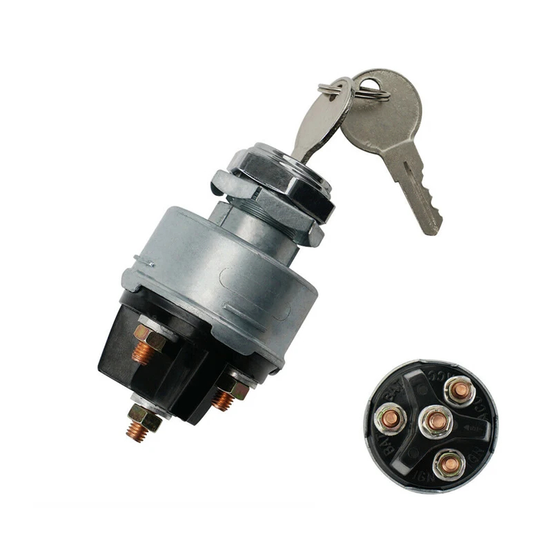 4 위치 범용 점화 키 스위치 12v Acc/Off/I - Tractor Implement 리뷰 및 가격